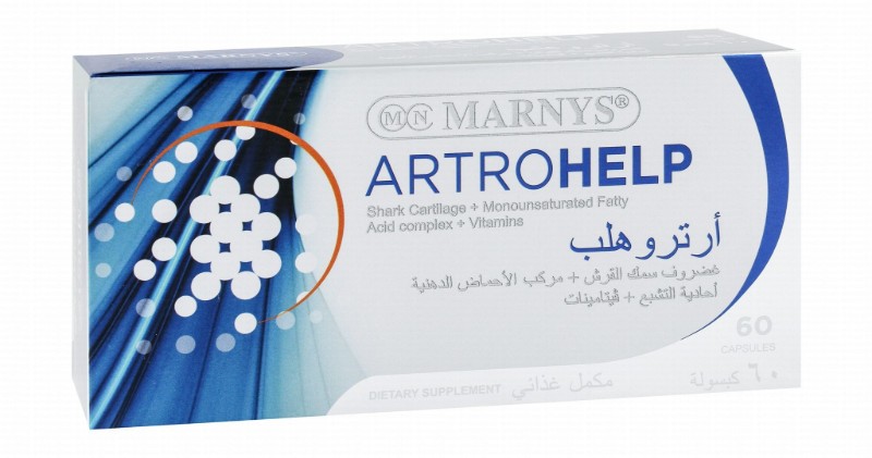 Marnys Artrohelp Joint Supplement with Shark Cartilage, Monounsaturated Fatty Acid Complex & Vitamins