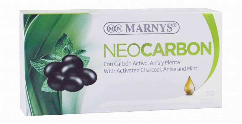 Marnys Neo Carbon Supplement with Activated Charcoal, Anise & Mint