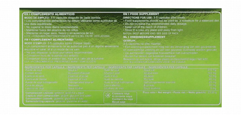 Marnys Neo Carbon Supplement with Activated Charcoal, Anise & Mint