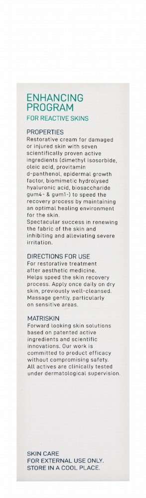 Matriskin CR/7 Restorative Face Cream for Reactive, Damaged & Injured Skin
