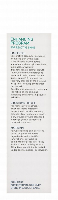 Matriskin CR/7 Restorative Face Cream for Reactive, Damaged & Injured Skin