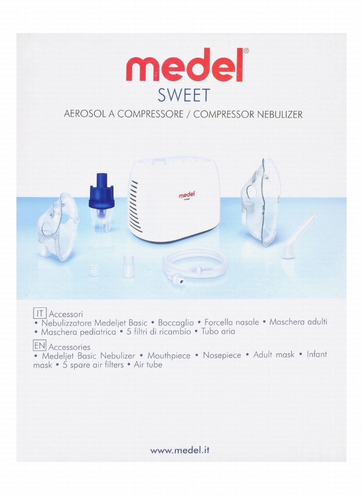Medel Sweet White Compressor Nebulizer