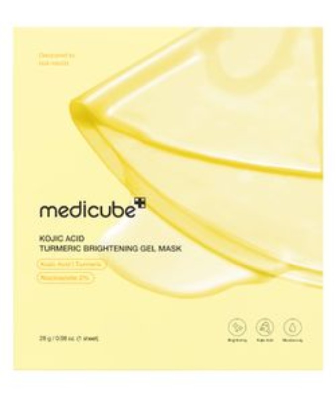 medicube 2% Niacinamide Brightening Fase Sheet Mask with Turmeric & Kojic Acid