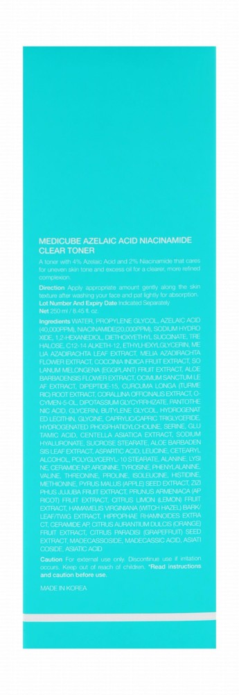 Medicube 4% Azelaic Acid Face Toner with Niacinamide