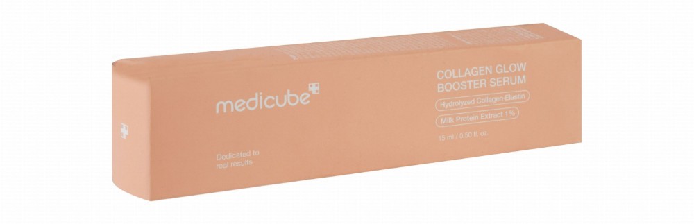 medicube Glowing & Boosting Face Serum with Hydrolyzed Collagen, Elastin & Milk Protein Extract
