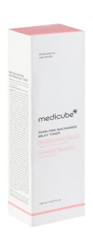 medicube Hydrating Milky Face Toner with PDRN Pink Niacinamide, Panthenol & Ceramide
