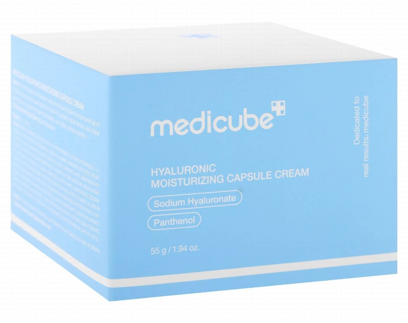 Medicube Moisturizing Face Capsule Cream with Sodium Hyaluronate & Panthenol