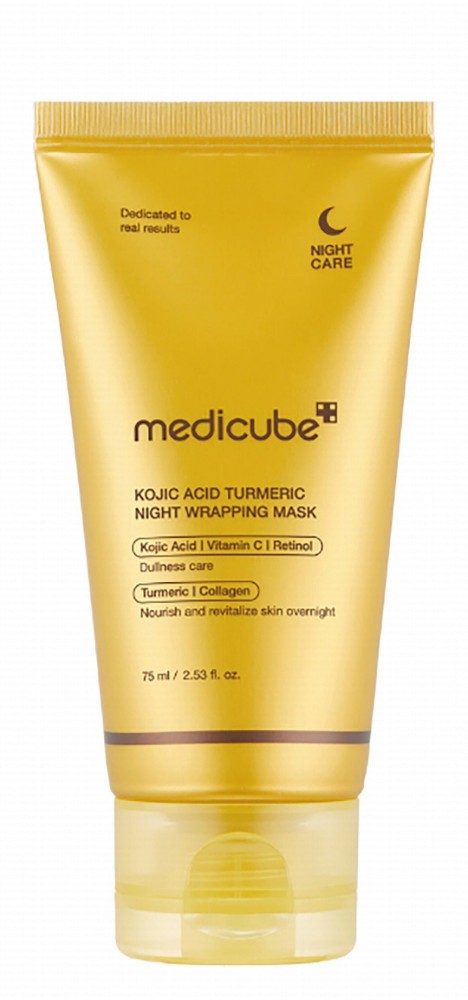 medicube Nourishing & Revitalizing Wrapping Facial Night Mask with Kojic Acid, Turmeric & Vitamin C