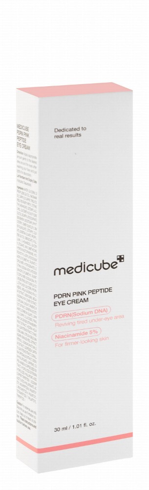 medicube PDRN Pink Peptide Reviving & Firming Eye Cream with Niacinamide for Tired Eyes
