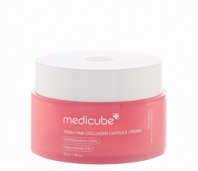 medicube Plus Capsule Face Cream with PDRN, Pink Collagen & Niacinamide