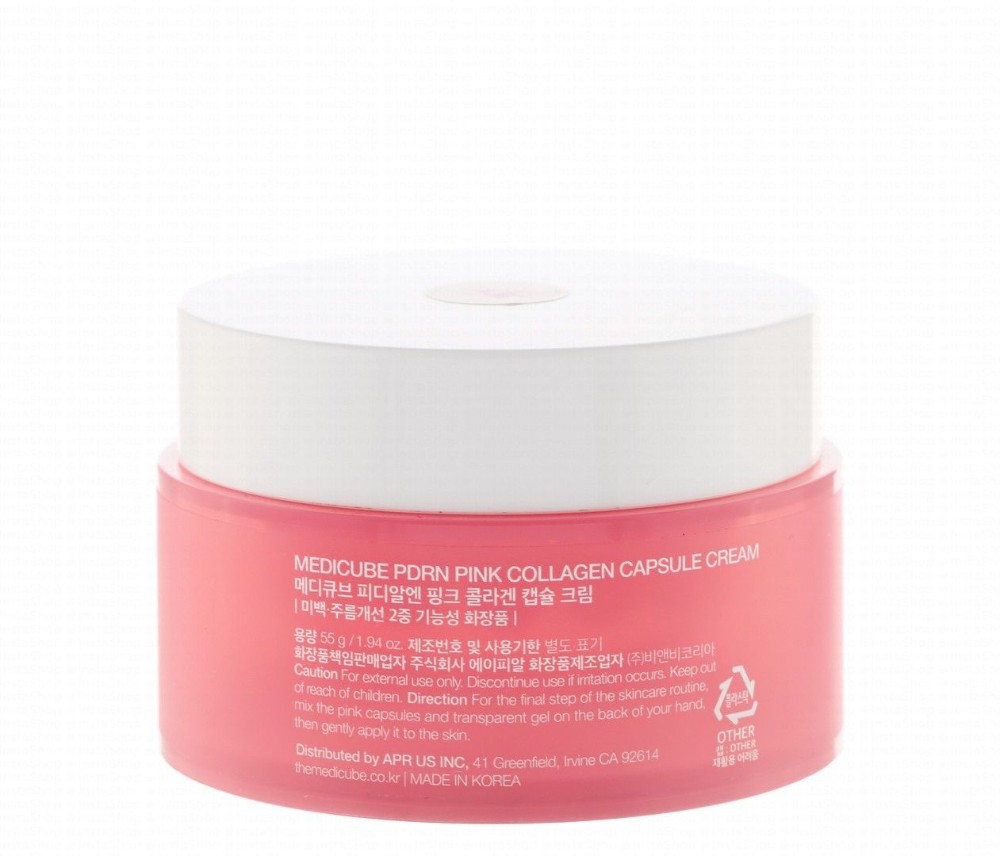 medicube Plus Capsule Face Cream with PDRN, Pink Collagen & Niacinamide