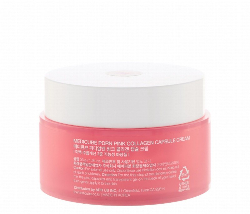 medicube Plus Capsule Face Cream with PDRN, Pink Collagen & Niacinamide