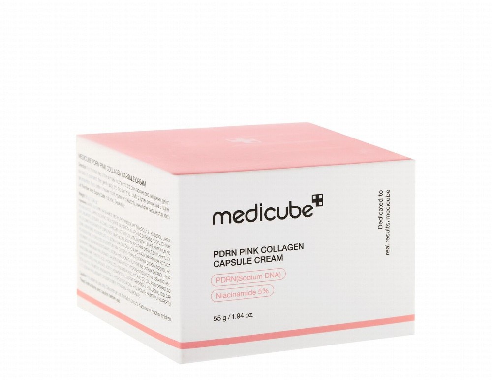 medicube Plus Capsule Face Cream with PDRN, Pink Collagen & Niacinamide