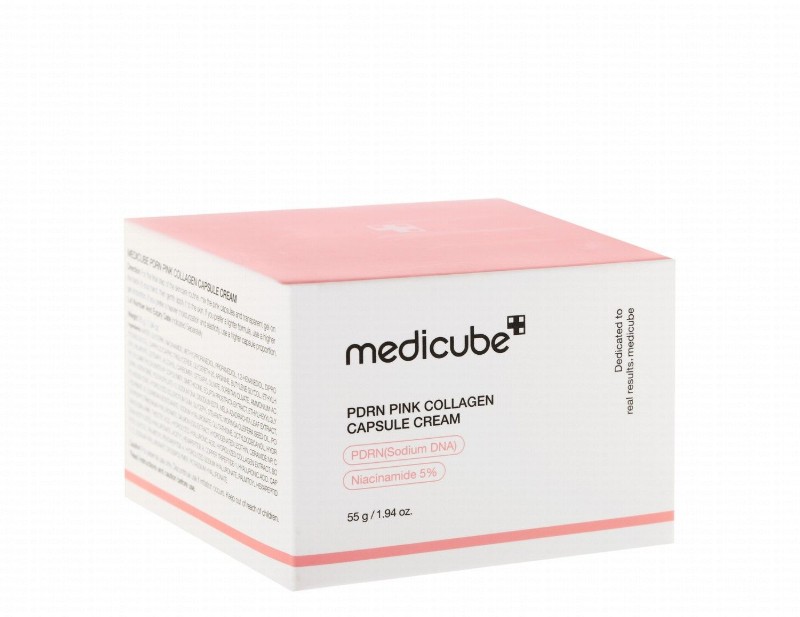medicube Plus Capsule Face Cream with PDRN, Pink Collagen & Niacinamide