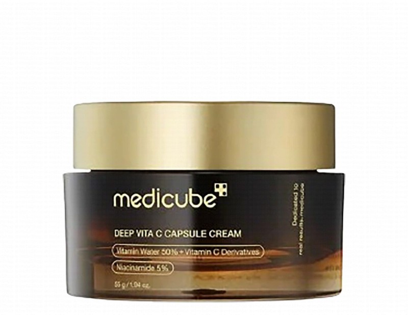 medicube Plus Deep Capsule Face Cream with Vitamin C & Niacinamide