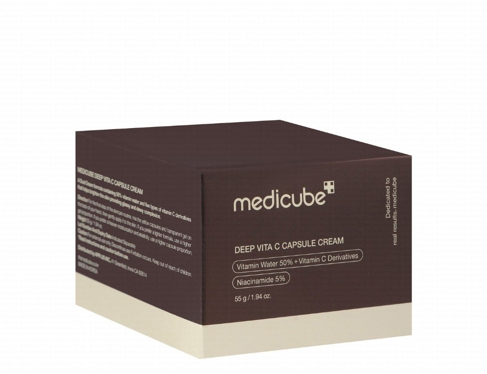 medicube Plus Deep Capsule Face Cream with Vitamin C & Niacinamide
