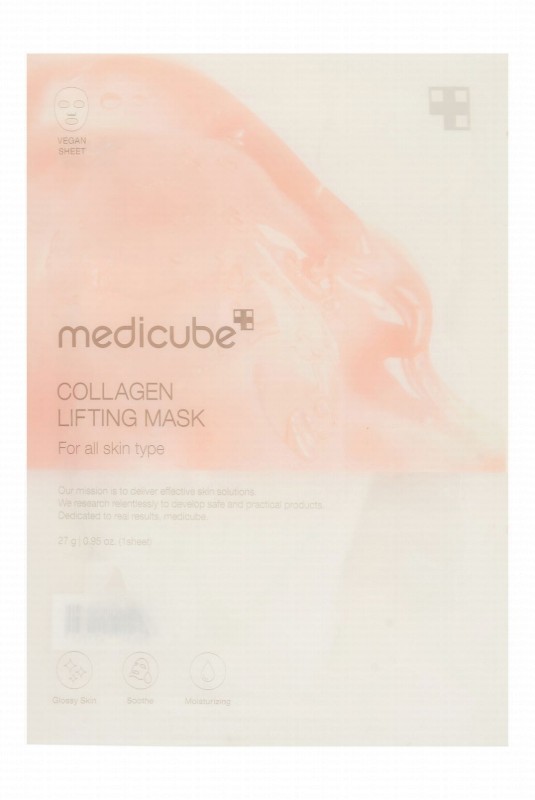 medicube Plus Lifting, Moisturizing & Soothing Facial Sheet Mask with Collagen for All Skin Types