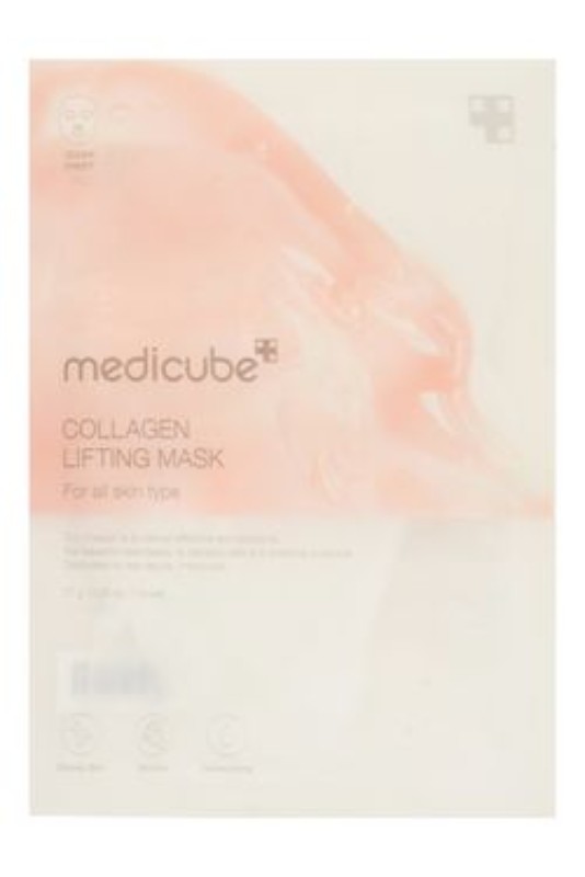 medicube Plus Lifting, Moisturizing & Soothing Facial Sheet Mask with Collagen for All Skin Types