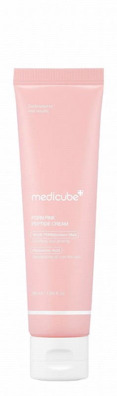 medicube Plus PDRN Soothing, Glowing & Moisturizing Pink Facial Cream with Peptide & Hyaluronic Acid