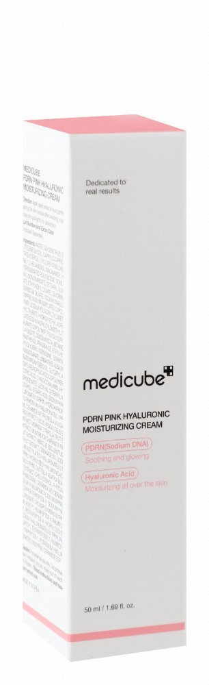 medicube Plus PDRN Soothing, Glowing & Moisturizing Pink Facial Cream with Peptide & Hyaluronic Acid
