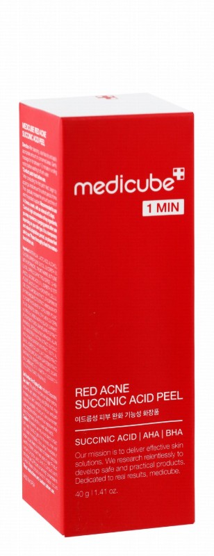 medicube Plus Peeling & Anti-Acne Face Serum with Succinic Acid, AHA & BHA