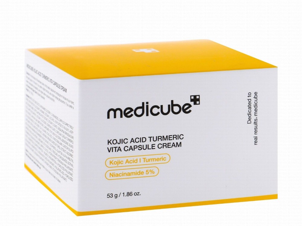 medicube Plus Vita Capsule Face Cream with Kojic Acid, Turmeric & Niacinamide