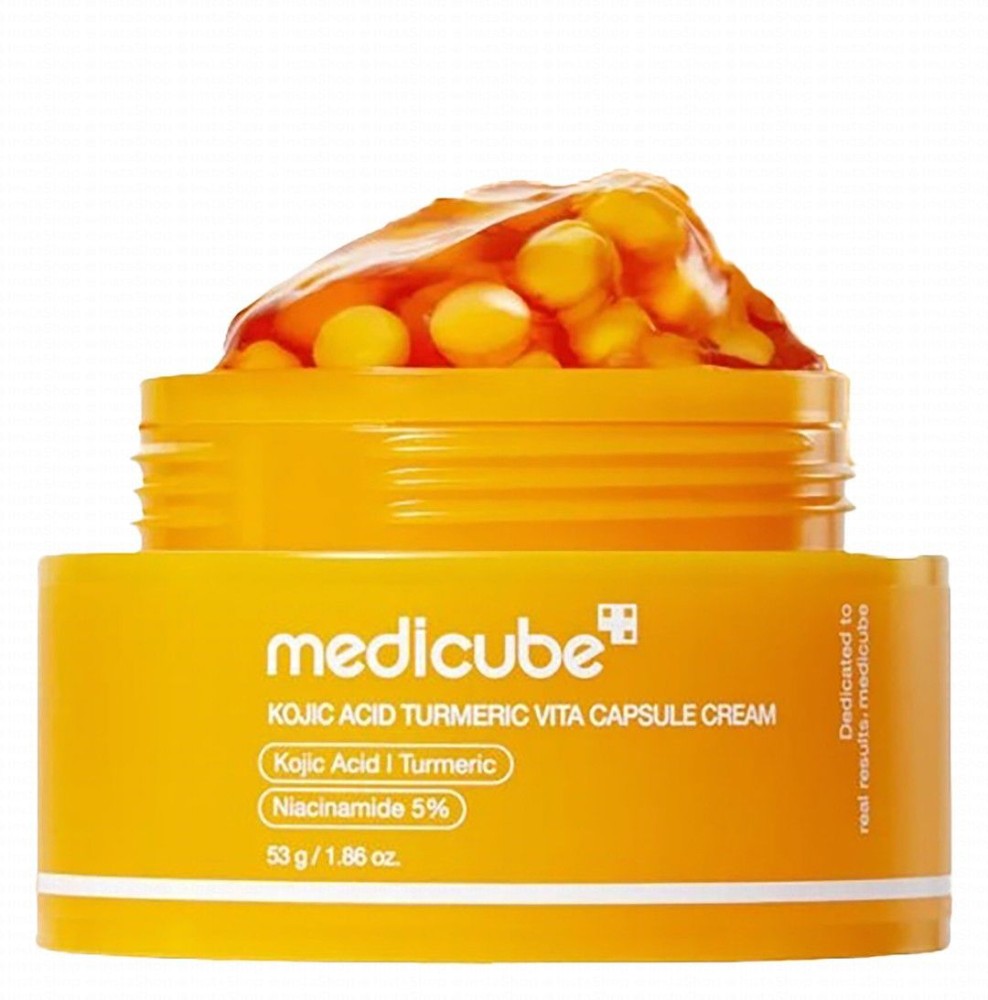 medicube Plus Vita Capsule Face Cream with Kojic Acid, Turmeric & Niacinamide