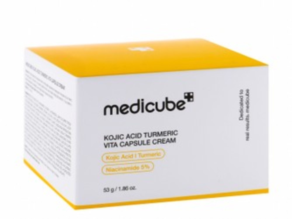 medicube Plus Vita Capsule Face Cream with Kojic Acid, Turmeric & Niacinamide
