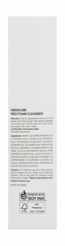 medicube Red Facial Foaming Cleanser