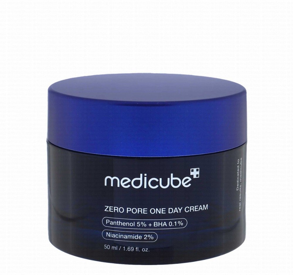 medicube Zero Pore One Day Facial Cream with BHA, Panthenol & Niacinamide