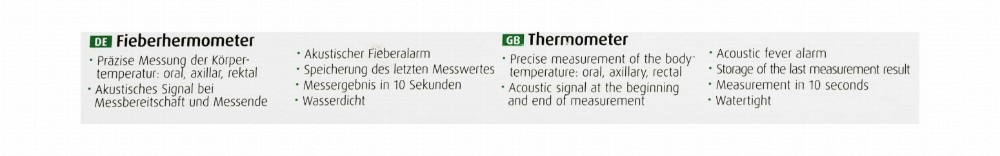 Medisana Flex Fieberthermometer - White, TM 700