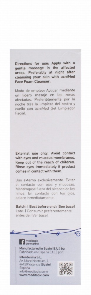 Meditopic Acni Med Gel for Acne-Prone Sensitive Skin