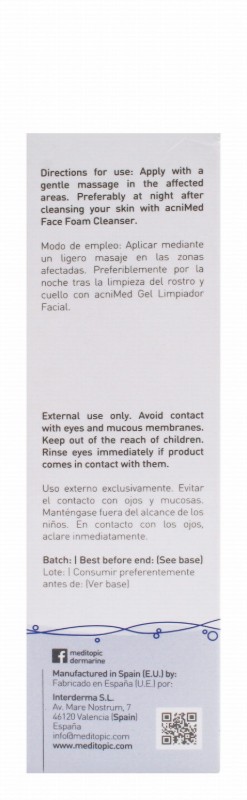 Meditopic Acni Med Gel for Acne-Prone Sensitive Skin
