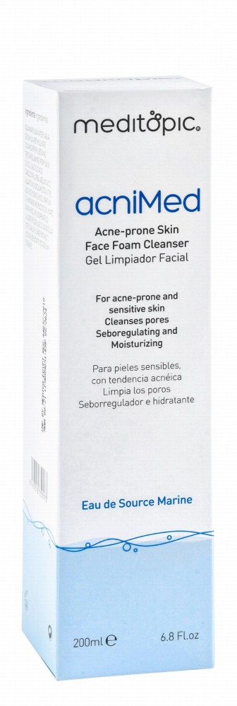 Meditopic Acnimed Facial Foam Cleanser for Acne-Prone & Sensitive Skin