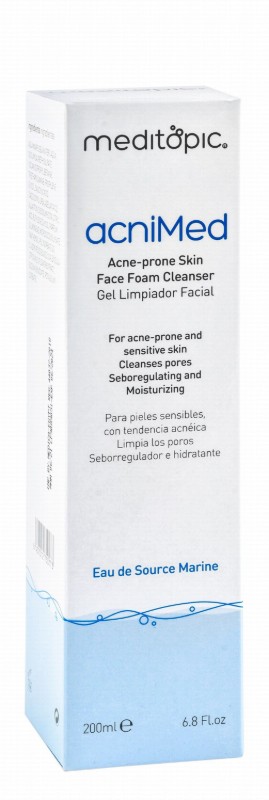 Meditopic Acnimed Facial Foam Cleanser for Acne-Prone & Sensitive Skin