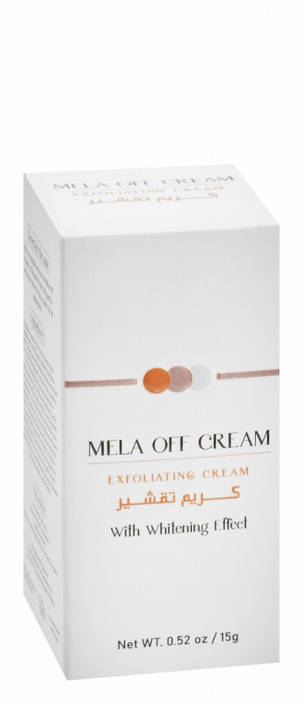 Mela Off Exfoliating & Whitening Face Cream