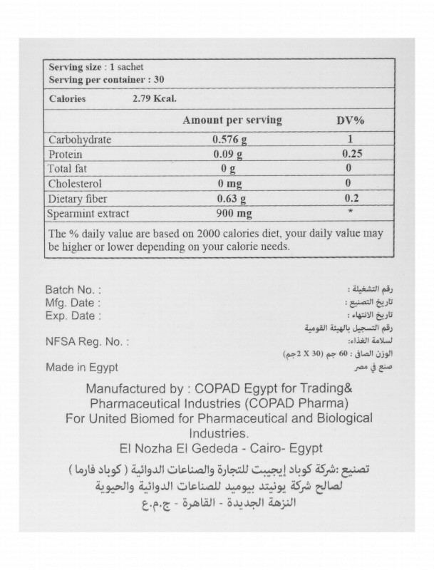 Memontix Memory Booster Supplement Sachets