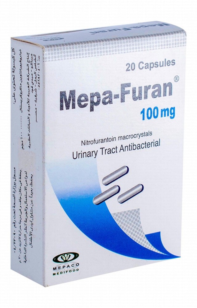 Mepa-Furan 100mg Nitrofurantoin Macrocrystals