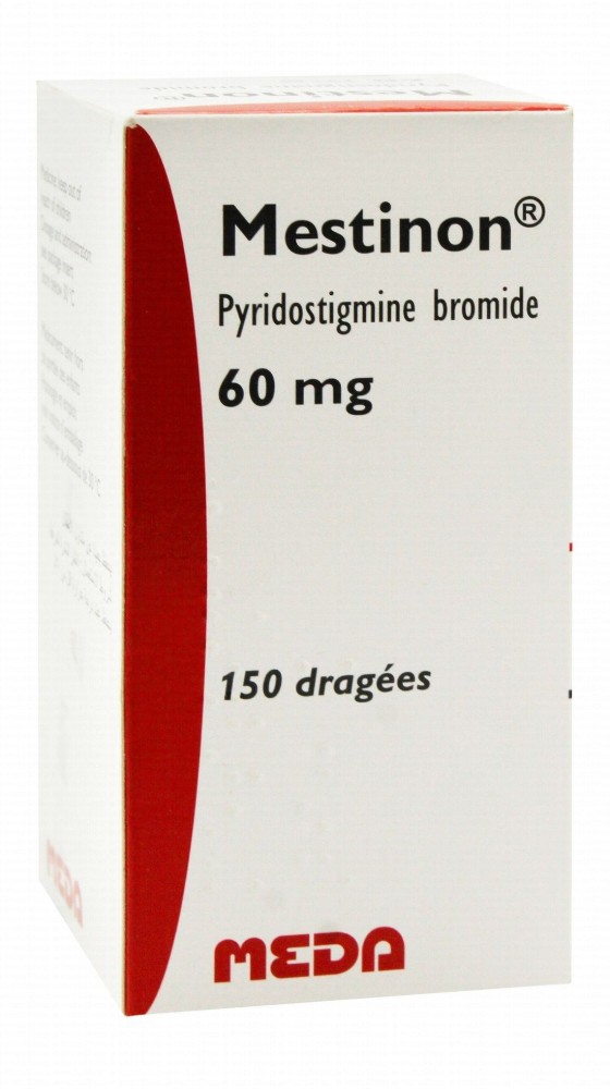 Mestinon 60mg Pyridostigmine Bromide Dragees