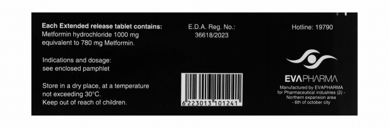 Metformin Hydrochloride XR 1000mg Medication
