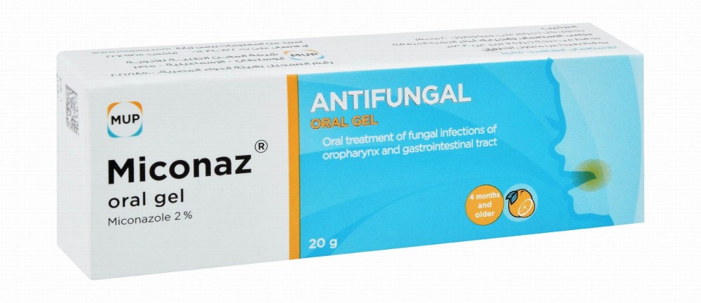 Miconaz 2% Miconazole Oral Gel Orange Flavor