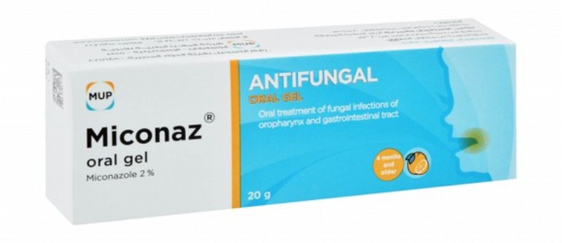 Miconaz 2% Miconazole Oral Gel Orange Flavor