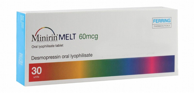 Minirin Melt 60mcg Desmopressin Oral Lyophilisate