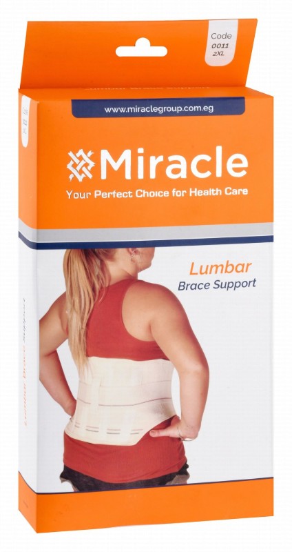 Miracle 0011 2XL Lumbar Brace Support (115-125cm)