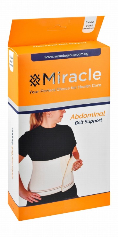 Miracle 0012 Medium Abdominal Belt Support (82-87cm)