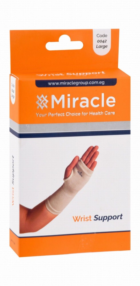 Miracle 0042 Large Cotton Wrist Support