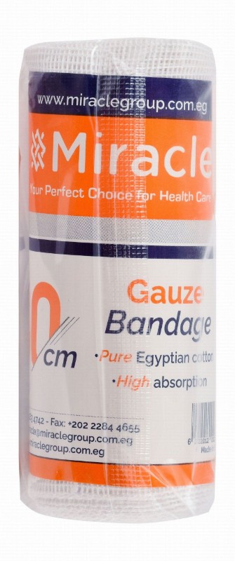 Miracle 10cm Gauze Bandage