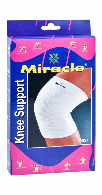 Miracle 3XL White Knee Support (51.9-56.9cm)