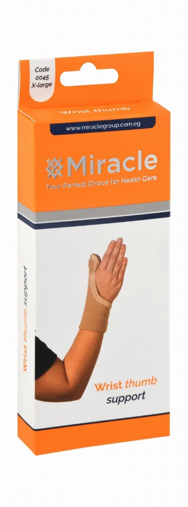 Miracle XL 20cm Left Wrist & Thumb Support