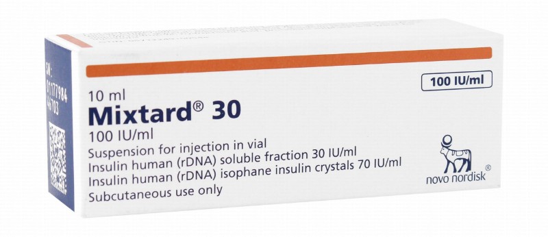Mixtard 30 100IU/ml Insulin